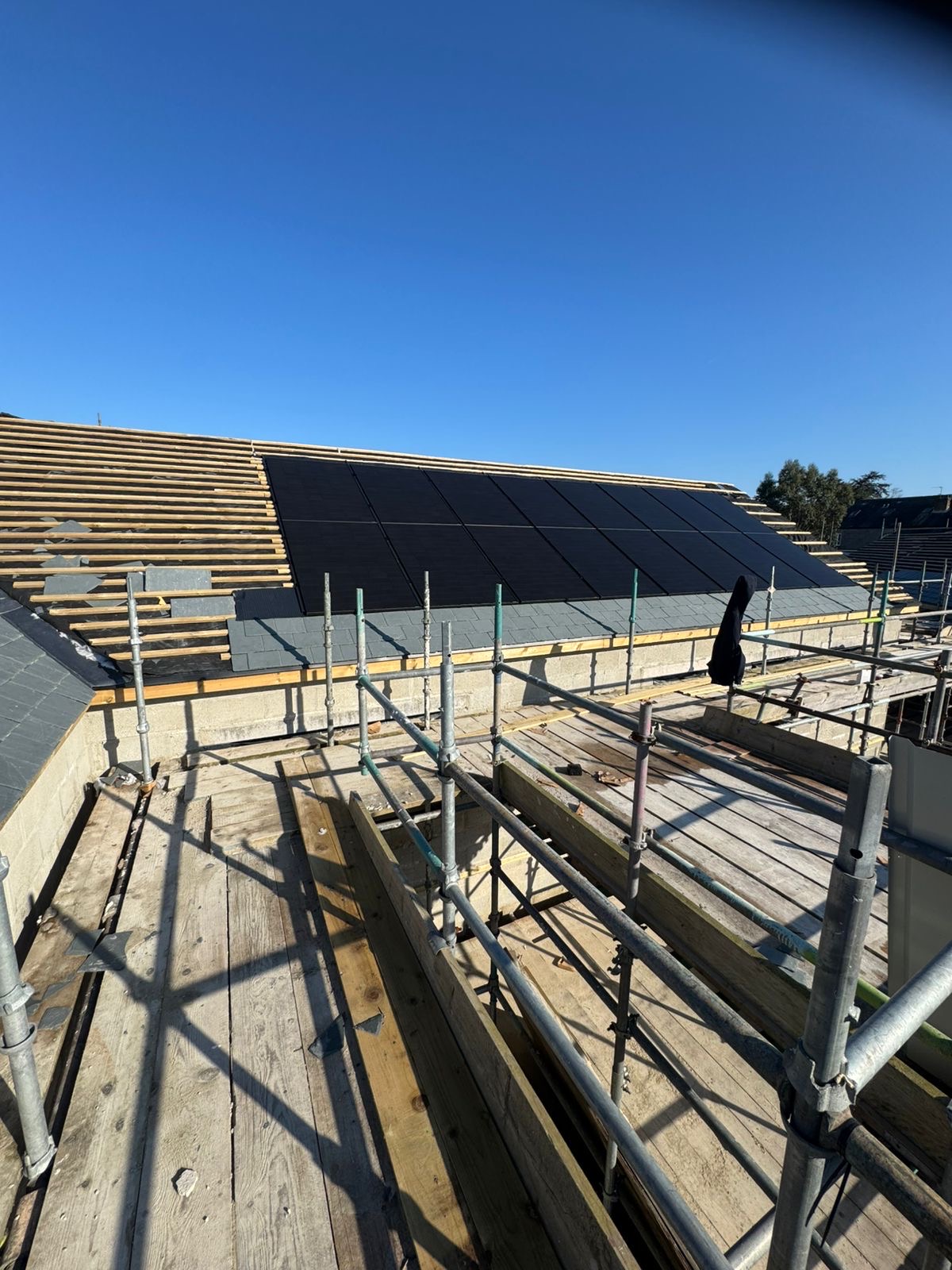 Solar PV installation begins at high-end Jersey residence – image 2