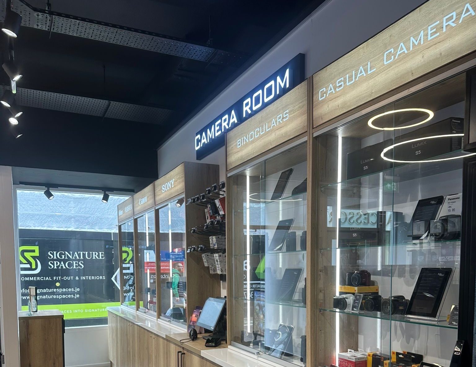 Full electrical fit-out and fire alarm installation – Foto Sound, Jersey – image 2